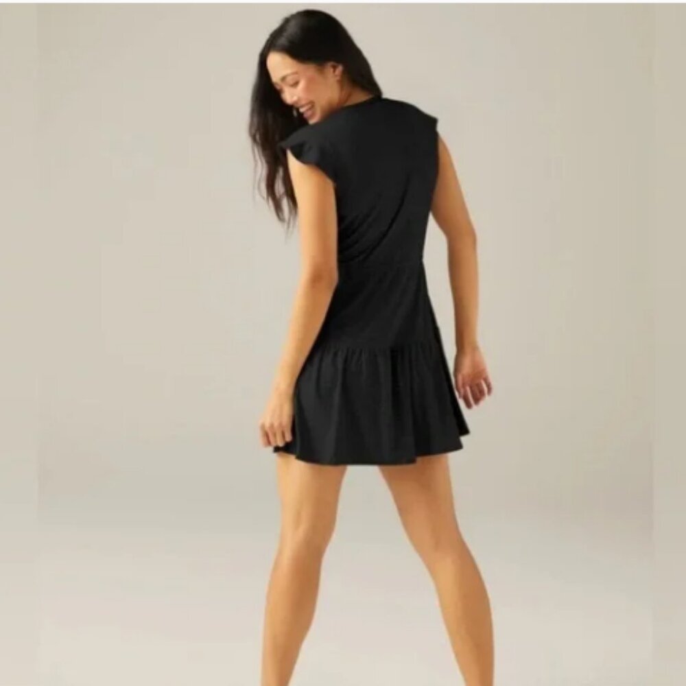 Beyond Yoga Spacedye Featherweight Out and About Ruffle Dress; Size XL; NWT - Picture 2 of 12